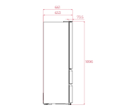 Lodówka Teka RFD 77825 GBK EU French Door No Frost 189,8cm Czarne Szkło 516L - 1525991 - zdjęcie 11